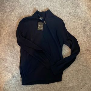Jos A Bank Traveler 1/4 Zip Sweater